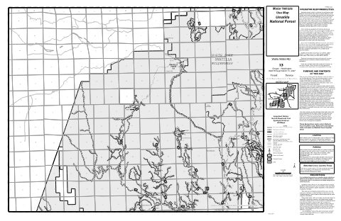 Map 13 MVUM — Umatilla National Forest (2026)