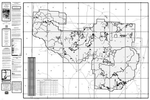 Pine Valley Ranger District MVUM Map — Dixie National Forest