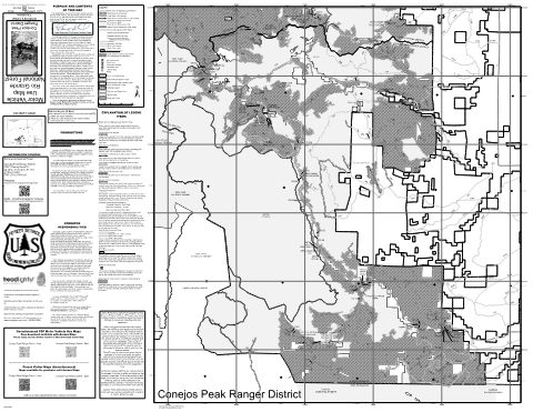 Conejos Peak Ranger District - West MVUM — Rio Grande National Forest (2025)