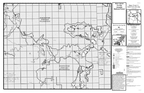 Map 10 MVUM — Umatilla National Forest (2026)