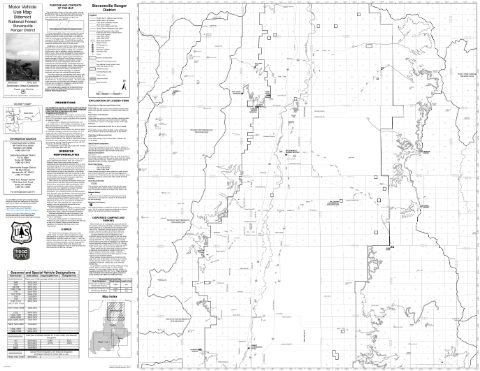 Stevensville Ranger District MVUM — Bitterroot National Forest (2026)