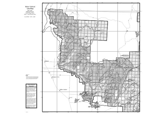 Dolores District Hunting Season Game Retrieval Motor Vehicle Use Map (MVUM) — San Juan National Forest (2026)