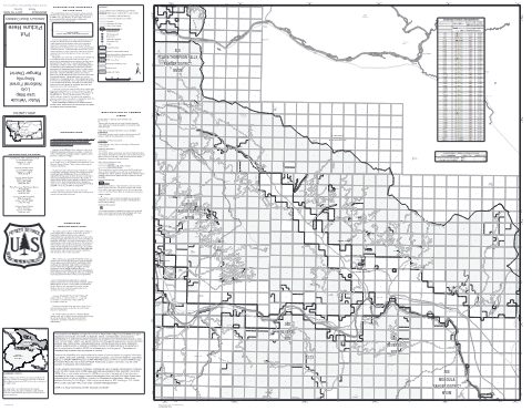Ninemile North MVUM — Lolo National Forest