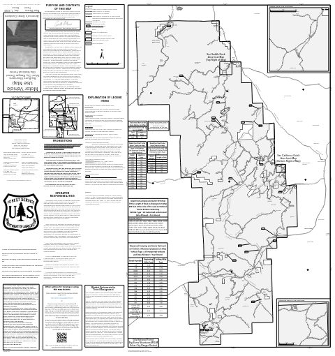 Big Burro Mountains Silver City MVUM — Gila National Forest