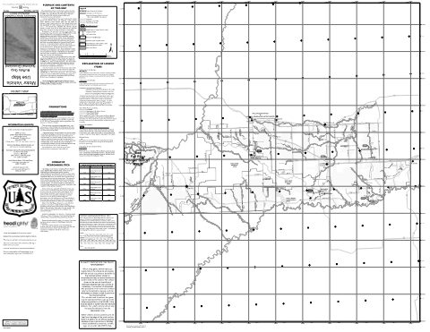 Buffalo Gap National Grassland MVUM, Wall Ranger District (2024)