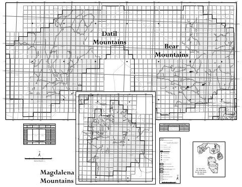 Magdalena - Back Motor Vehicle Use Map (MVUM) — Cibola National Forest and National Grasslands