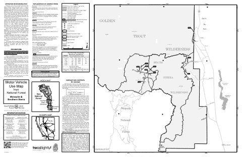 MVUM - Monache — Inyo National Forest