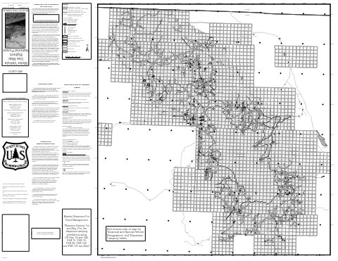 motor vehicle use map — Bighorn National Forest (2023)
