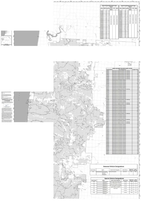 North Central Coast Ranger District MVUM — Siuslaw National Forest (2026)