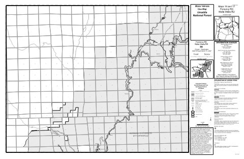 Map 16 MVUM — Umatilla National Forest (2026)