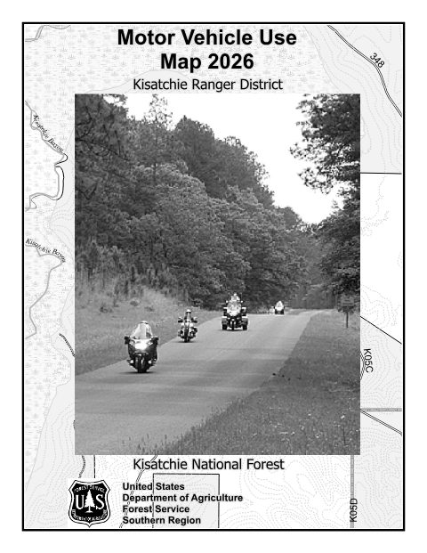 Kisatchie Ranger District Motor Vehicle Use Map — Kisatchie National Forest (2026)