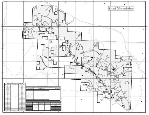 Mount Taylor - Back MVUM — Cibola National Forest and National Grasslands