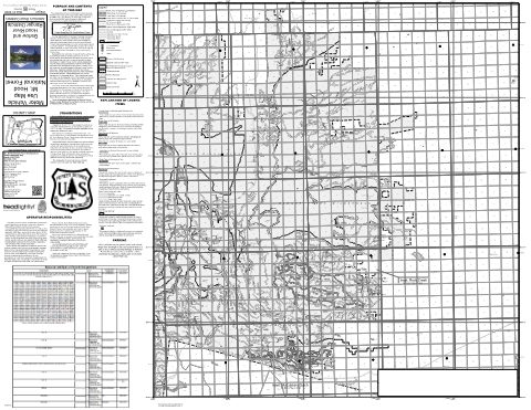 Barlow & Hood River Ranger Districts Motor Vehicle Use Map (MVUM) — Mt. Hood National Forest