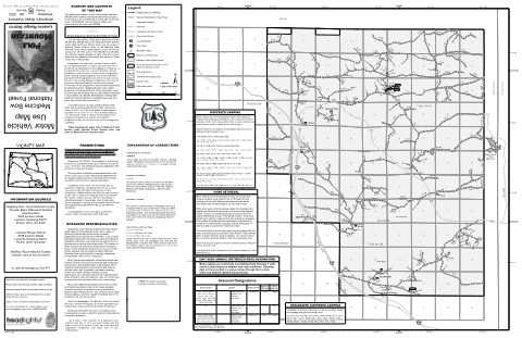 Pole Mountain Motor Vehicle Use Map (MVUM) — Medicine Bow-Routt National Forests & Thunder Basin National Grassland (2022)