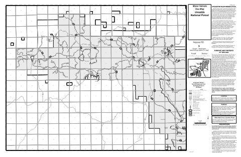 Map 1 MVUM — Umatilla National Forest (2026)