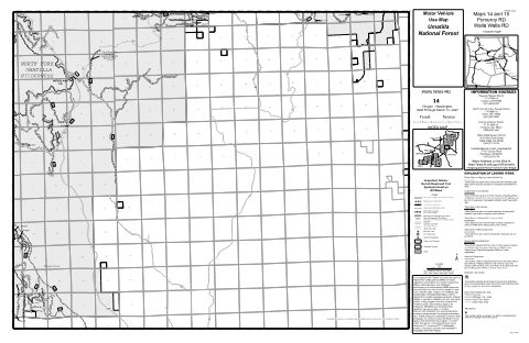 Map 14 MVUM — Umatilla National Forest (2026)