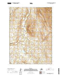 Taylor Mountains B-7 NE, AK — USGS 7.5-minute topo (2019)