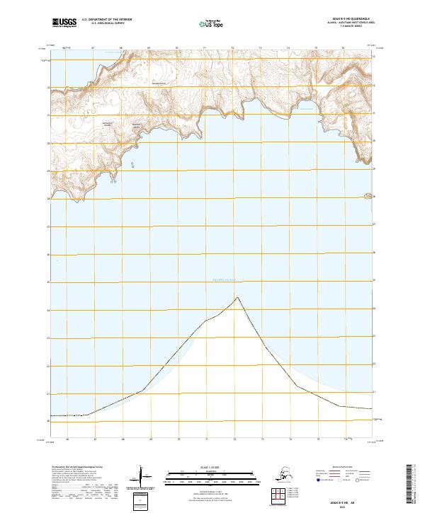 Adak B-5 NE, AK — USGS 7.5-minute topo (2021)