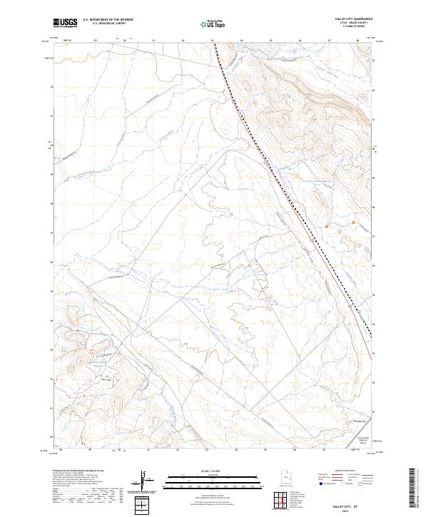 Valley City, UT — USGS 7.5-minute topo (2023)