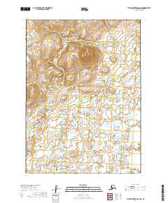 Taylor Mountains A-2 NE, AK — USGS 7.5-minute topo (2019)