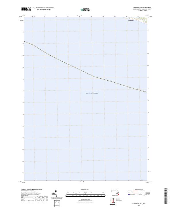 Nantucket OE S, MA — USGS 7.5-minute topo (2024)