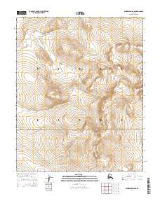 Bendeleben D-6 SE, AK — USGS 7.5-minute topo (2014)