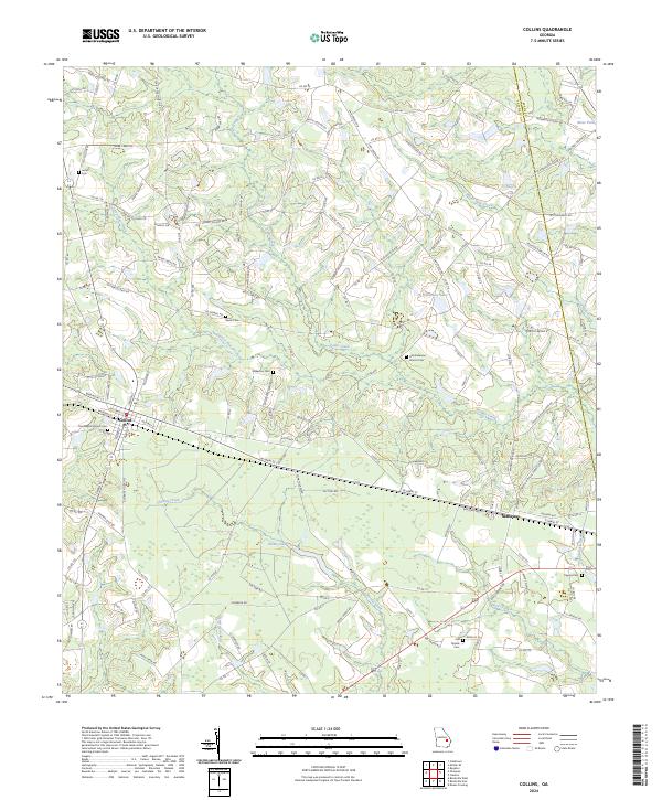 Collins, GA — USGS 7.5-minute topo (2024)