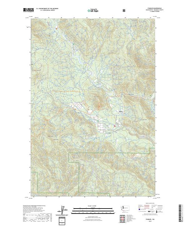 Stabler, WA — USGS 7.5-minute topo (2023)