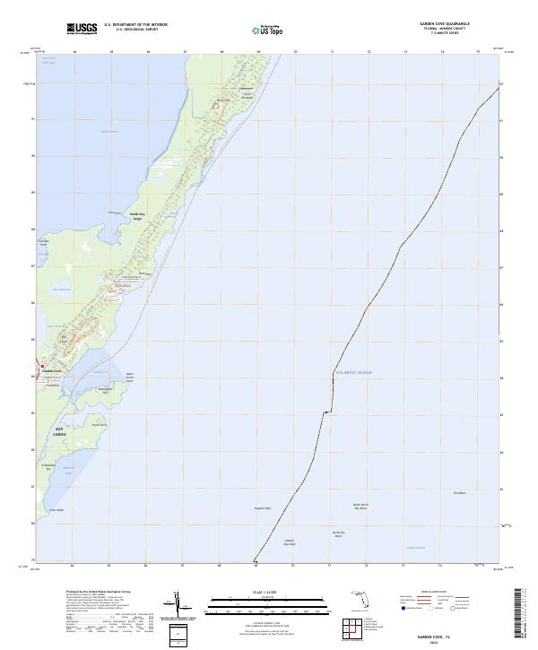 Garden Cove, FL — USGS 7.5-minute topo (2024)