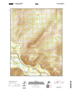 Coleen A-4 NE, AK — USGS 7.5-minute topo (2018)