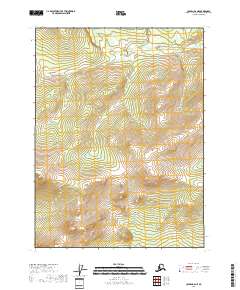 Coleen B-6 NE, AK — USGS 7.5-minute topo (2018)