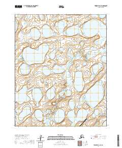 Teshekpuk A-1 SE, AK — USGS 7.5-minute topo (2020)