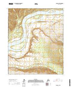 Tanana B-2 NE, AK — USGS 7.5-minute topo (2017)
