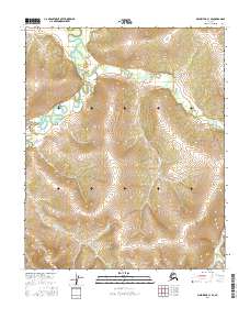 Melozitna C-1 SE, AK — USGS 7.5-minute topo (2016)