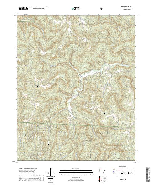 Murray, AR — USGS 7.5-minute topo (2024)
