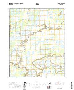 Beaver A-5 NE, AK — USGS 7.5-minute topo (2017)