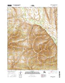 Bettles C-5 NW, AK — USGS 7.5-minute topo (2016)