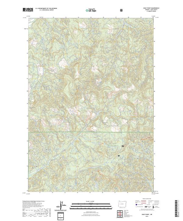Goat Point, OR — USGS 7.5-minute topo (2023)