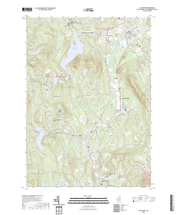 Hillsboro, NH — USGS 7.5-minute topo (2024)