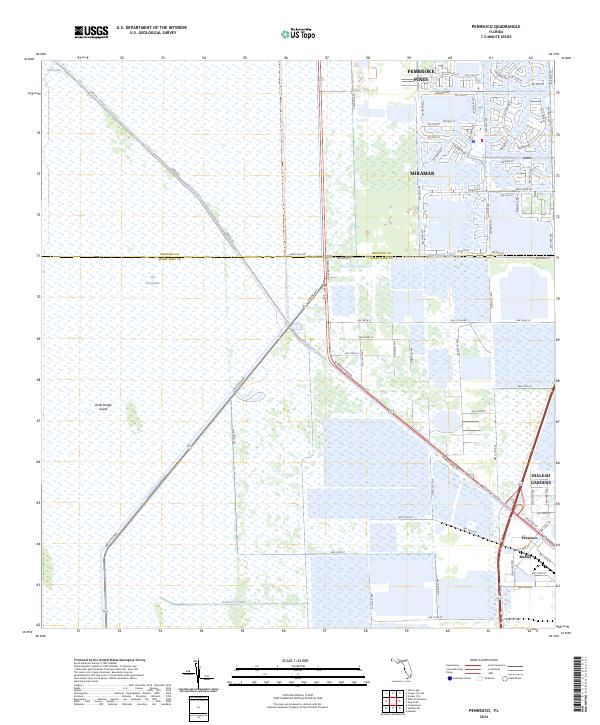 Pennsuco, FL — USGS 7.5-minute topo (2024)
