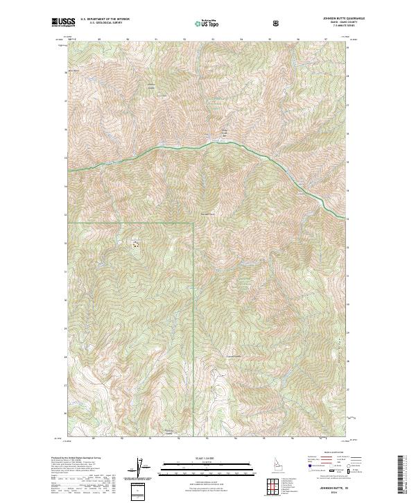 Johnson Butte, ID — USGS 7.5-minute topo (2024)