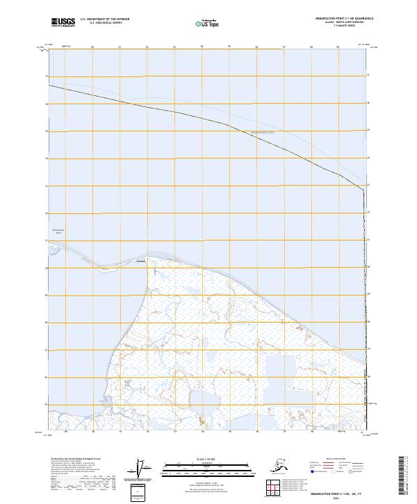 Demarcation Point C-1 NE, AK-YT — USGS 7.5-minute topo (2024)