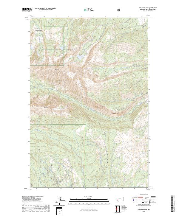 Mount Haggin, MT — USGS 7.5-minute topo (2024)