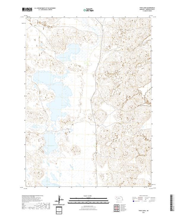 Twin Lakes, NE — USGS 7.5-minute topo (2021)