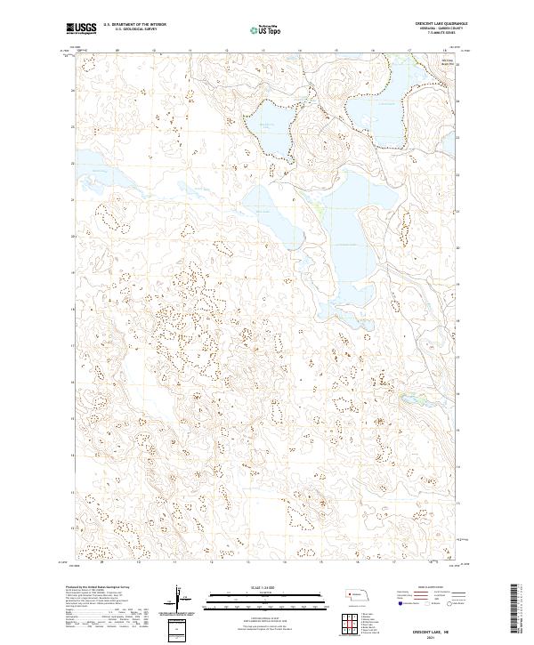 Crescent Lake, NE — USGS 7.5-minute topo (2021)