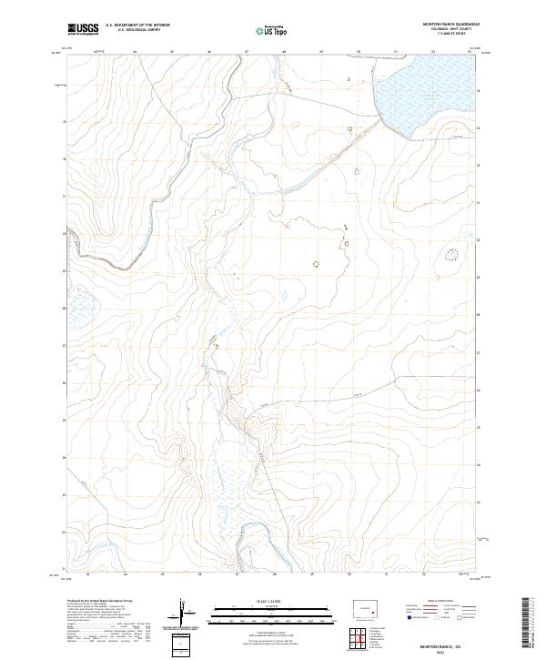 McIntosh Ranch, CO — USGS 7.5-minute topo (2022)