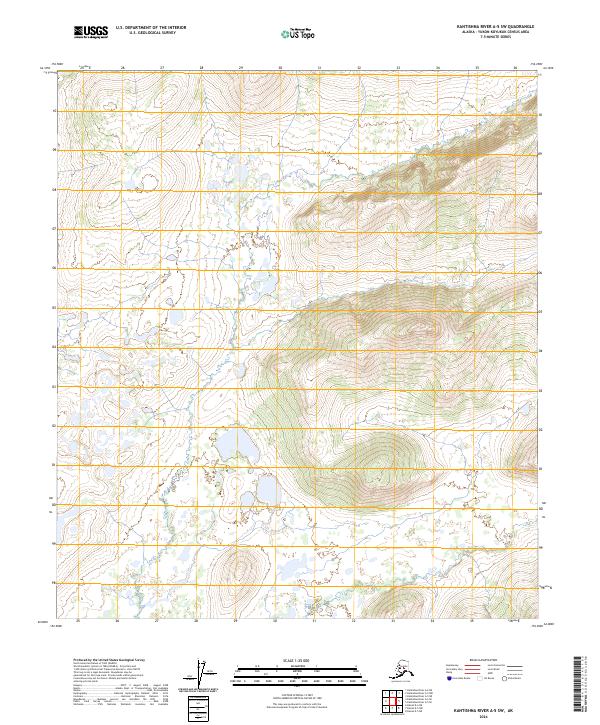 Kantishna River A-5 SW, AK — USGS 7.5-minute topo (2024)