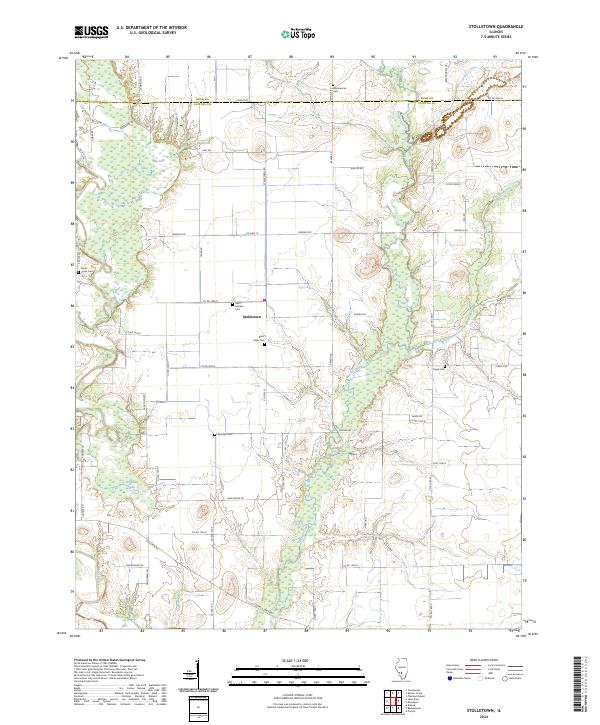 Stolletown, IL — USGS 7.5-minute topo (2024)