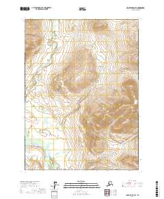 Chandalar D-2 SE, AK — USGS 7.5-minute topo (2017)