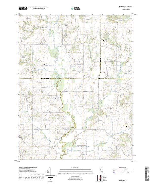 Berryville, IL — USGS 7.5-minute topo (2024)